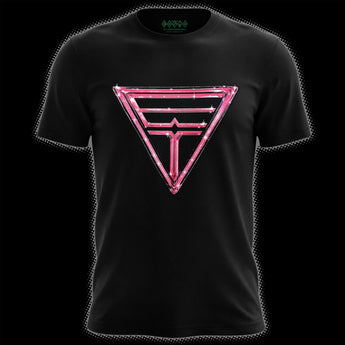 Pink Triangle Graphic T-Shirt