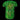 Green digital signal tshirt