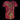 Digital glitch t-shirt in red and pink hues