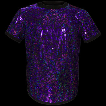 Sparkly Purple T-Shirt by Jason Brickhill