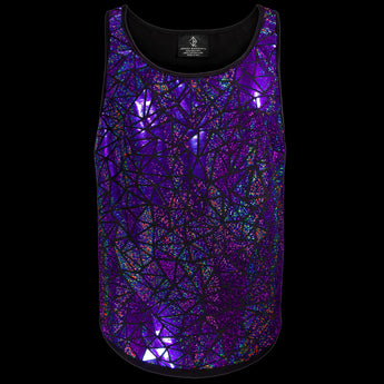 Sparkly Purple Tank Top by Jason Brickhill