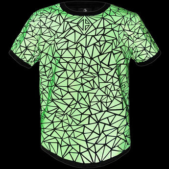Neon Green High-Visibility Reflective Tshirt by Jason Brickhill