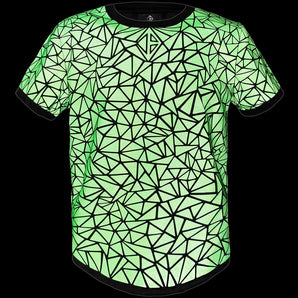 Green Reflective Tshirt