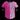 Neon Pink High-Visibility Reflective T Shirt in different lighting conditions