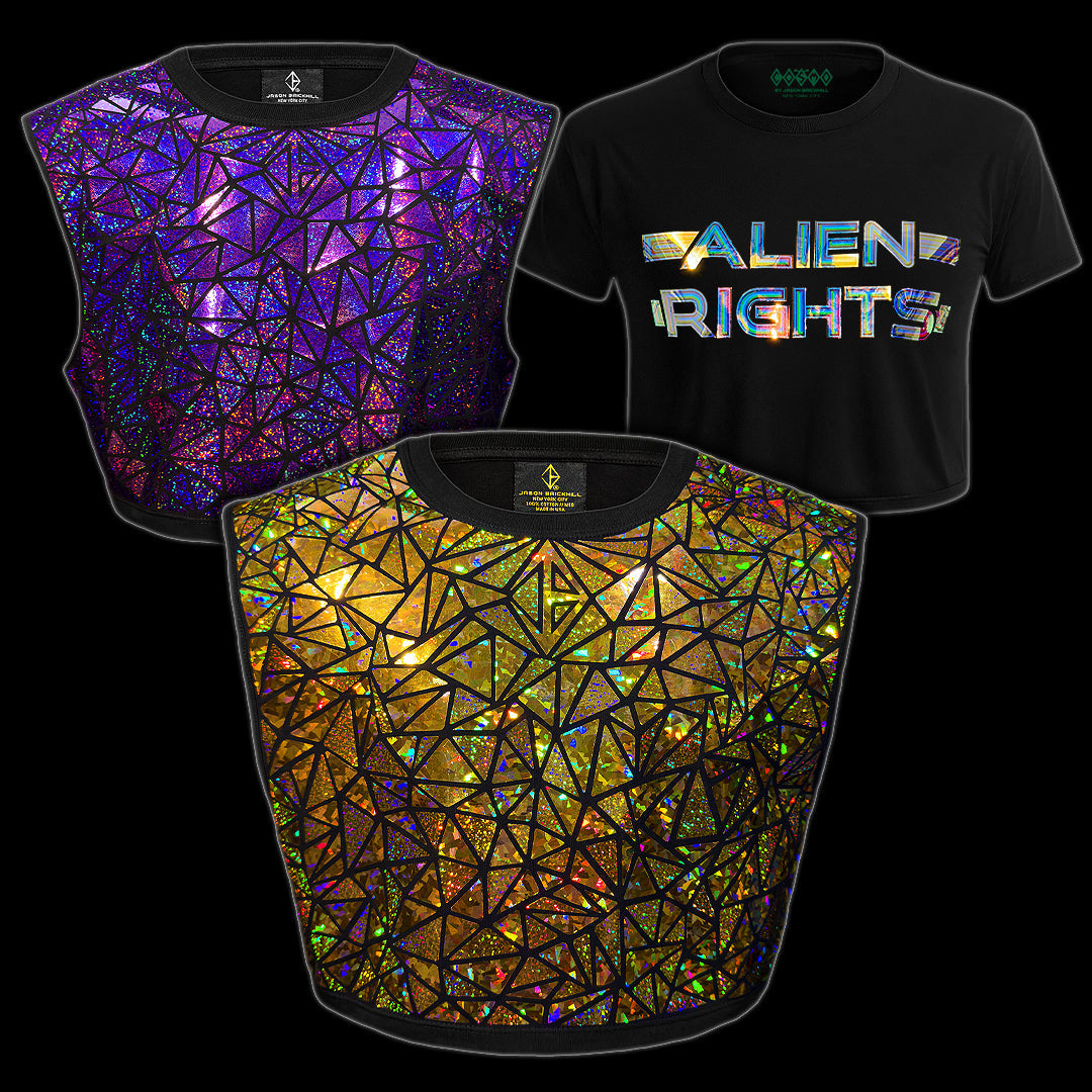 Rainbow Reflective T-Shirt | JASON BRICKHILL