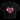 Pink Cosmic Heart Crop Tee