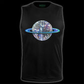 Disco Mirror Ball Planet Tank Top
