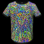 Iridescent Hologram T-Shirt by Jason Brickhill
