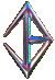 Jason Brickhill Logo Rotating Holographic Diamond