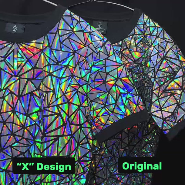 Holographic Mosaic Tee X
