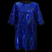 Sparkly Dark Blue Oversized Tee by Jason Brickhill