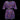Violet Holographic Dress with belt