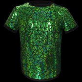 Sparkly Green T-Shirt by Jason Brickhill