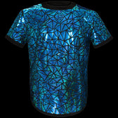 Sparkly Blue Tshirt by Jason Brickhill