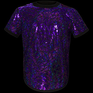 Sparkly Purple T-Shirt by Jason Brickhill