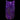Purple Holographic Tank Top Galaxy back