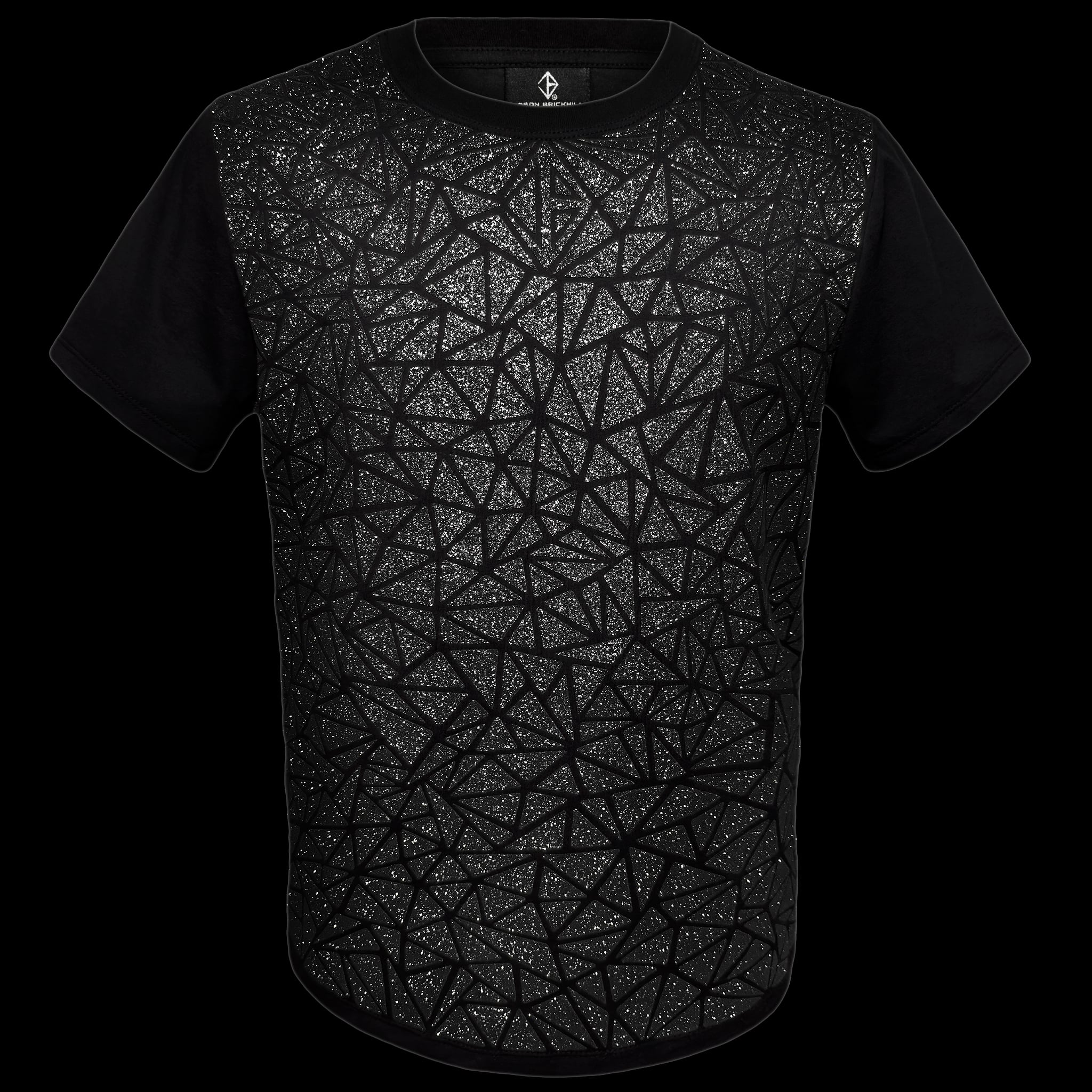 Black Glitter T-Shirt | JASON BRICKHILL