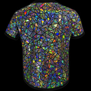 Holographic T-Shirt | Holographic Top - back | JASON BRICKHILL