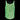 green reflective tank top