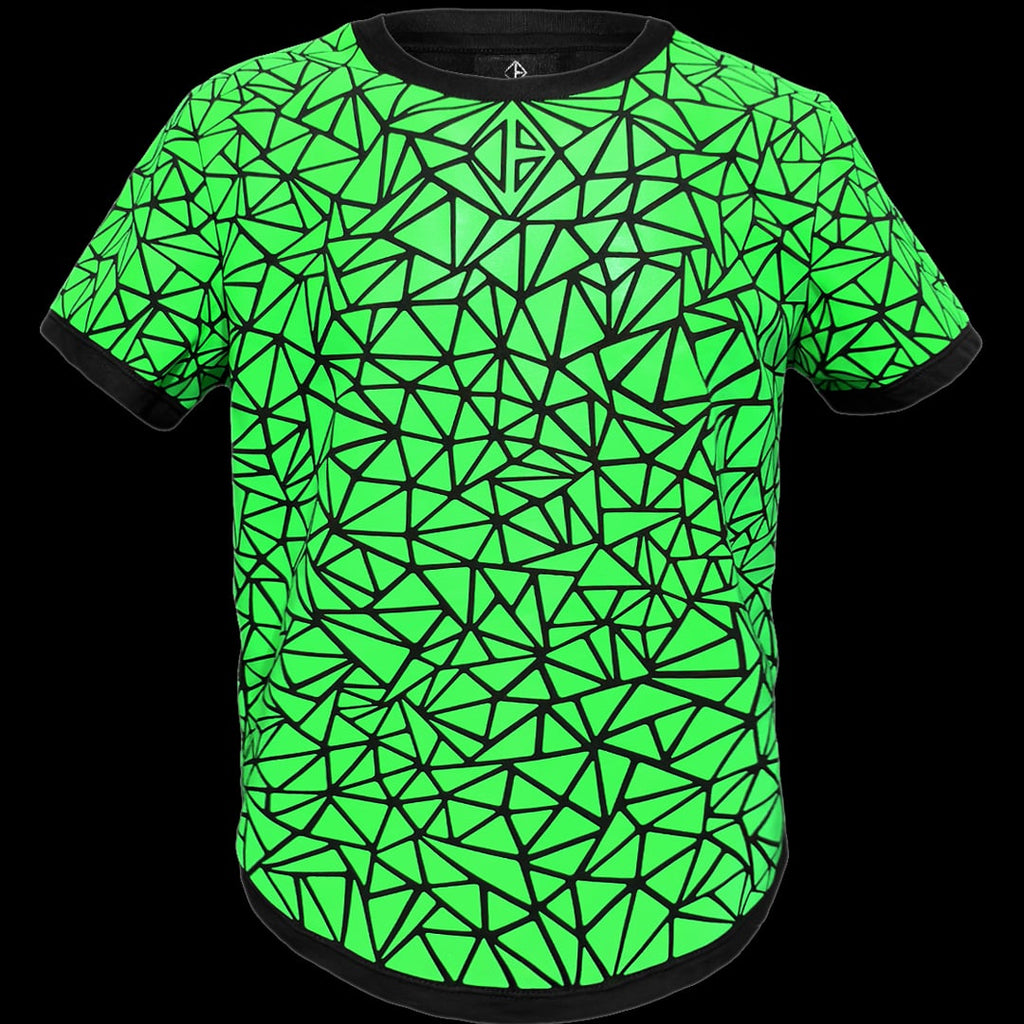 Neon Green Reflective T-shirt - REFLEKT | JASON BRICKHILL