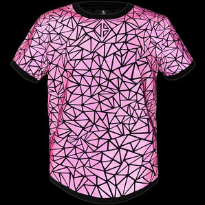 Pink Reflective T-shirt